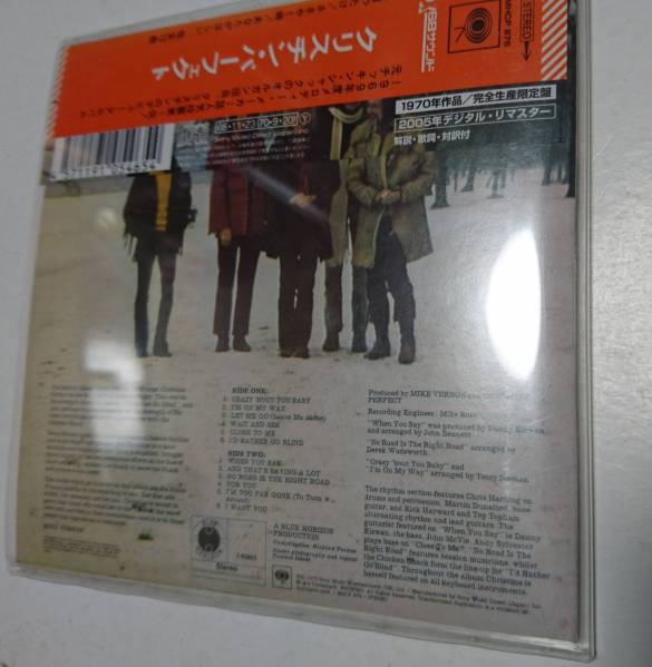 紙ジャケCD☆クリスティン・パーフェクト Christine Perfect