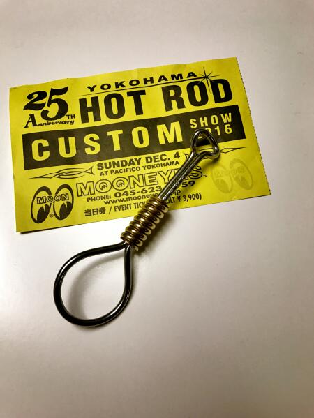 ジェフデッカーJeff Decker Noose Key Chain Brass キーチェーン