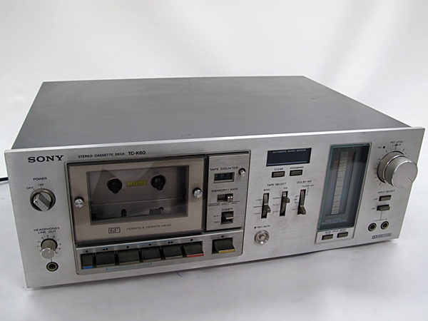 SONY ソニー ステレオカセットデッキ TC-K60 ヤフオク年末 7札07 ***こ
