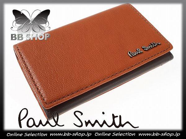 ◆3845◆ポールスミス新品本物山羊革レザー名刺入れカードケース