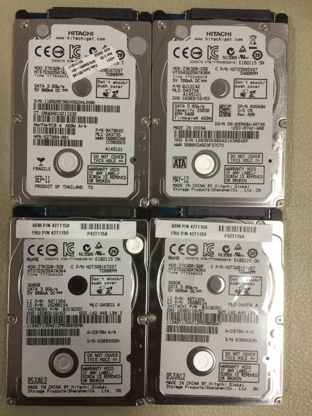 ノートPC用 2.5インチHDD 18枚セット ジャンク品 公式オンラインストア