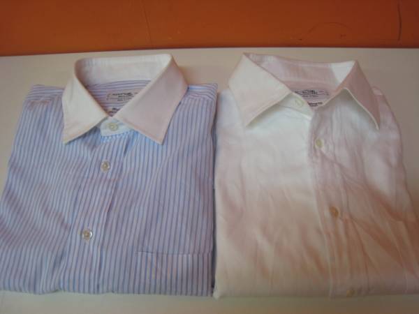 Q7547A◆Maker's Shirt 鎌倉シャツ 41-83　ストライプ＆白無地