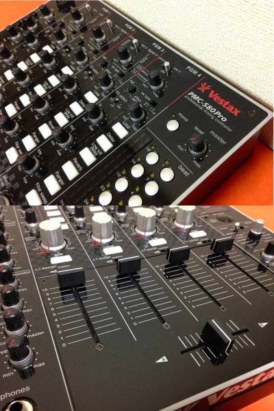 Vestax 【ジャンク】Vestax PMC-580Pro/電源無し 外観良好 部品取に