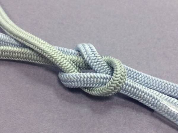 入卒のお母様のお着物に★正絹帯締め【平打ち／薄ブルーボカシ】