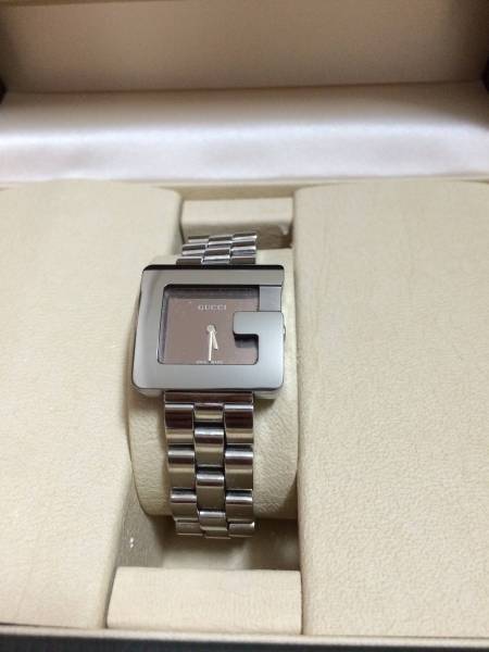 電池交換済み　グッチ GUCCI 時計 レディース 3605L 文字盤黒_1