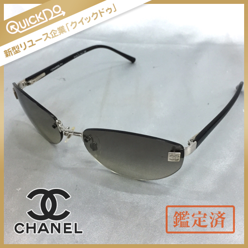 シャネル CHANEL サングラス 4069 58□18 130 c.127/11 黒系 