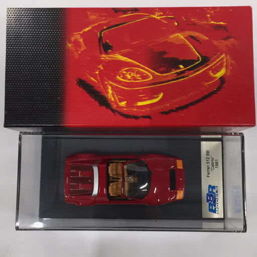 ★BBR 1/43 Ferrari 512 BB CABRIO 1981 RED BBR98A