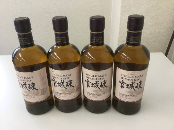 ニッカウイスキー宮城峡 シングルモルト 4本セット