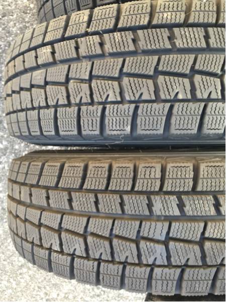 175/70R14 DUNLOP wintremaxx バリ溝ホイル付4本set