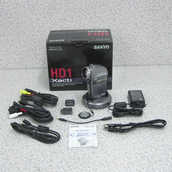 □△SANYO/サンヨーデジタルムービーカメラ DMX-HD1(H) 中古 サンヨー