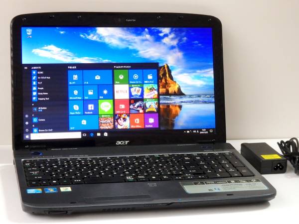 Aspire 5740★Core i3★Win10★2G/320G/15.6W 光沢/WLAN/Sマルチ