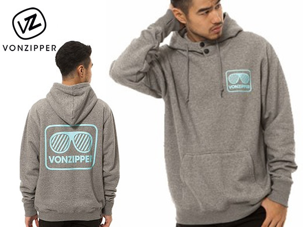 1円 SNB/VONZIPPER/ボンジッパー撥水 パーカー/ROCKFORD/GRH/M