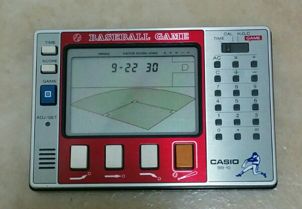 カシオ BB-10 BASEBALL ゲームウオッチ? 野球 CASIOベースボール