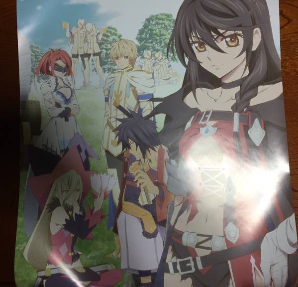 テイルズオブゼスティリアザクロス 特典 ポスター　ベルセリア