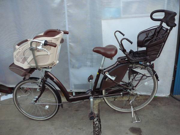 ブリジストン 自転車 チャイルドケア アンジェリーノ 幼児2人可