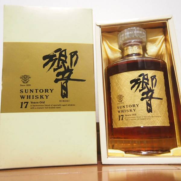 サントリー 響 17年 ウイスキー 43% 700ml ゴールドラベル 響17年 箱