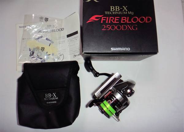 シマノ 09 BB-X テクニウム Mg ファイアブラッド 2500DXG(シマノ 