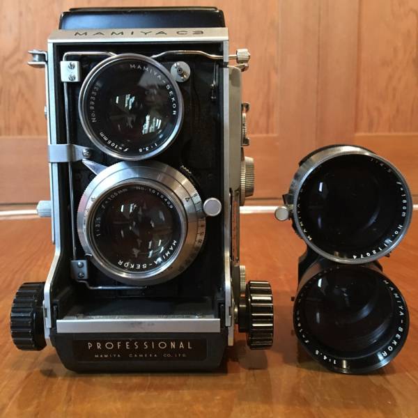 ☆MAMIYA/マミヤ C3 PROFESSIONAL MAMIYA-SEKOR 1:3.5 f=105mm 二眼レフ☆