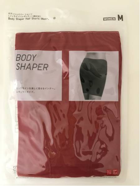 ユニクロ ボディシェシパー ショーツ ガードル 赤 1 Mサイズ 売買されたオークション情報 Yahooの商品情報をアーカイブ公開 オークファン Aucfan Com