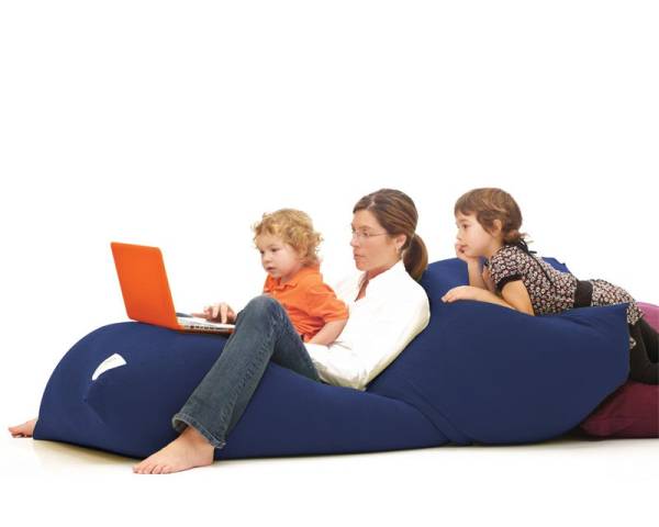 Yogibo Max 替えカバー ブルー Yogibo Max 付け替え用カバー ブルー blue ビーズクッション Yogibo