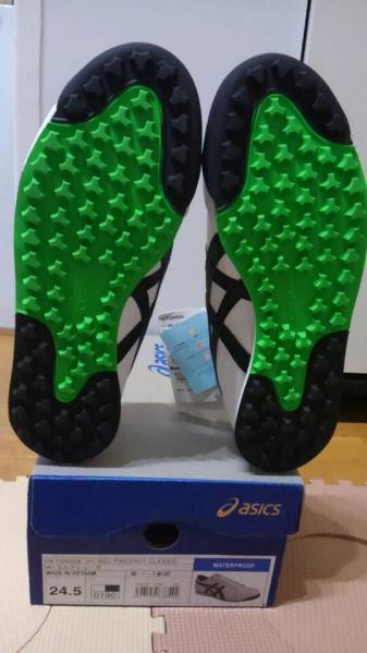 アシックス　ゲルプレショットクラシック新品24.5ｃｍホワイト