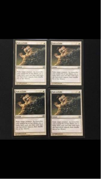 Mtg 流刑への道/Path to Exile 英 4枚セット mtg Foil 【公式通販】