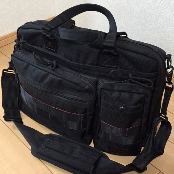 B4 ブリーフィング 2way ブリーフケース 黒 LINER ブリーフィング 
