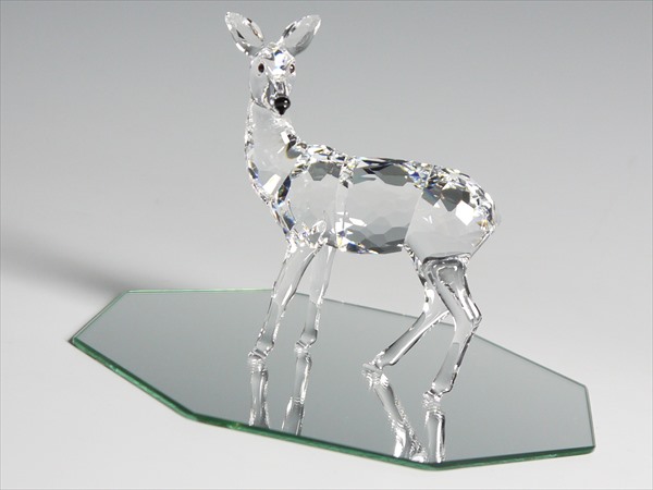 SWAROVSKI スワロフスキー クリスタルガラス 猿 箱付 2点 V8375 楽天