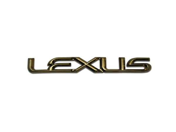 レクサス LEXUS LS460/LS600 LEXUS ロゴ ゴールドエンブレム
