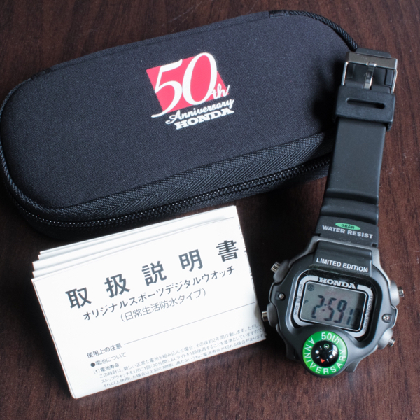 希少！未使用 HONDA 50周年記念時計 ホンダ ノベルティー 非売品