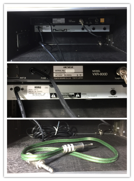 REXER REXER ワイヤレスレシーバー VXR-800D とKORG DTR-2 REXER REXER ワイヤレスレシーバー VXR-800D とKORG DTR-2
