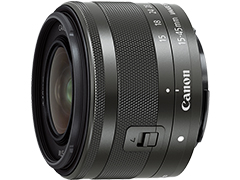 新品キヤノン Canon EF-M 15-45mm F3.5-6.3 IS STM グラファイト