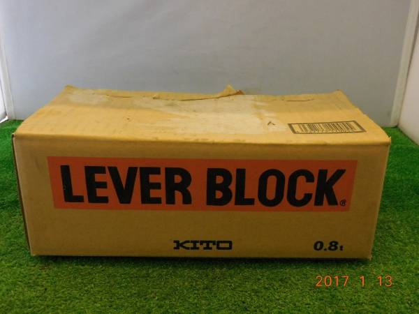 未開封 キトー KITO 800kg レバーブロック LB-008 ①