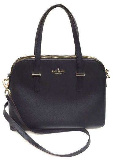 ★Katespade(ケイトスペード)2WAYバック ブラック 美品 N9038