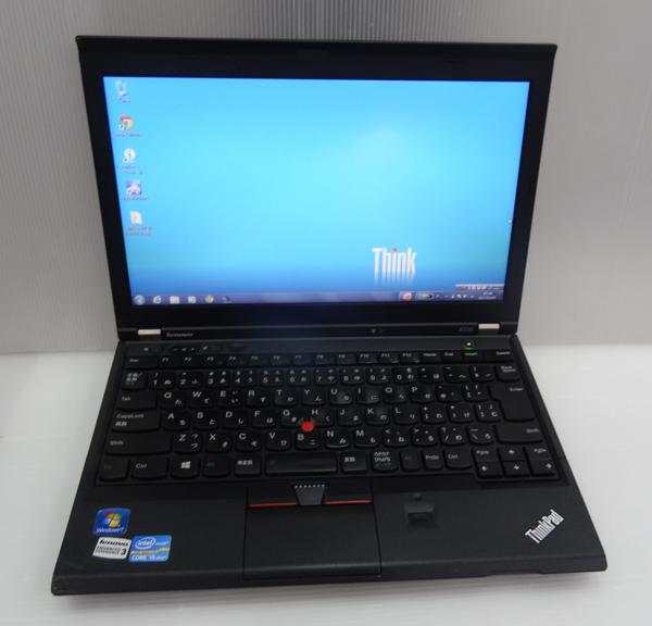 ☆3世代目　ThinkPad X230(Corei5-3320M 2.6GHz/4GB/320GB/64)