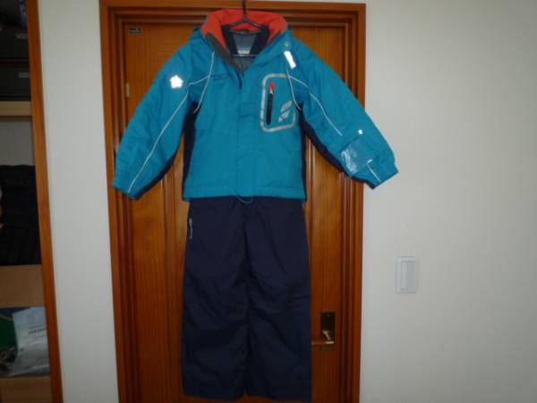 DESCENTE 130cm スキーウェア上下 調節可 デサント DESCENTE