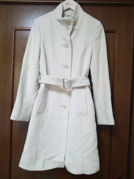 赤字超特価，大得価 定番 23区 羊毛アンゴラ 上質 ロングコート38 オフホワイト 9号 M ウール 白 スタンドカラー オンワード樫山(コート)｜売買されたオークション情報、yahooの商品情報をアーカイブ公開 - オーク 女性用