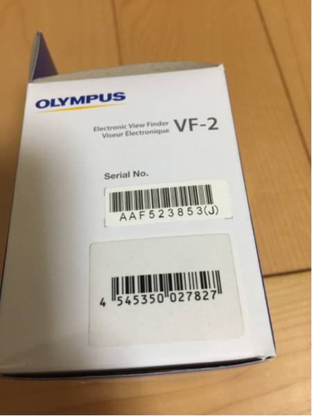 新品未開封品 OLYMPUS ミラーレス一眼用 シルバー VF-2SLV