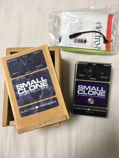 Electro-Harmonix エレハモ SMALL CLONE コーラス 木箱付 中古 