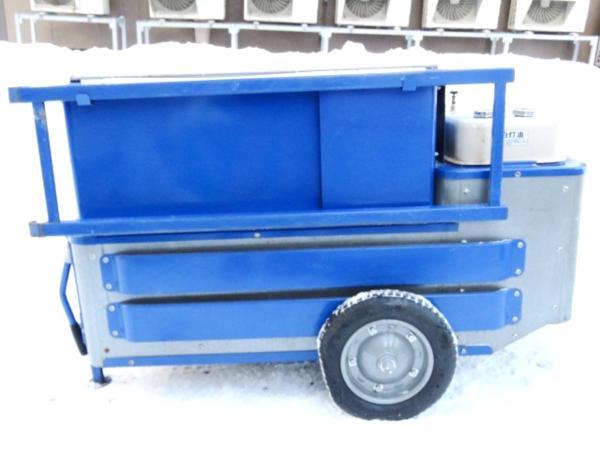 ヒルコ 移動式融雪機 融雪王 融メイト HM-1500-35GA 融雪 除雪機 