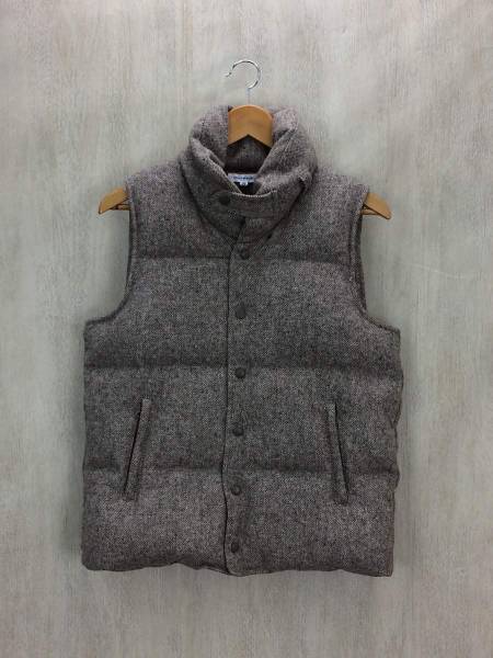 URBAN RESEARCH◆ダウンベスト/38/ウール/BEG