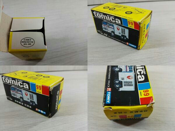 黒箱99 日本航空 空調車(ジャンク品) 激レア】トミカ黒箱 99-1-8 日本航空 空調車 一般輸出 - メルカリ