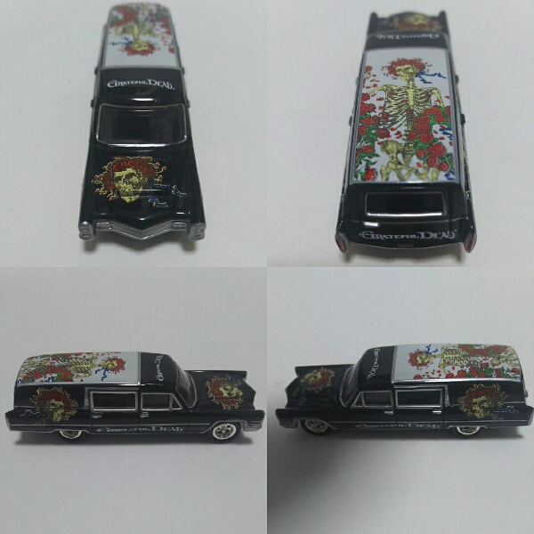 ジョニーライトニング グレイトフルデッド ミニカー 霊柩車 難 