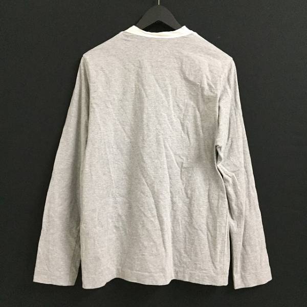 サカイ sacai 15AW 長袖 Tシャツ カットソー ポケット グレー 2