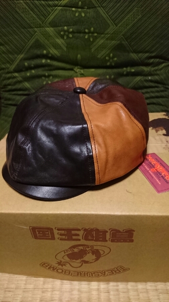 McCOY ホースハイドキャスケット クレイジーカラー ジョーマッコイズ ホースハイド キャスケット 7 1/2 美品