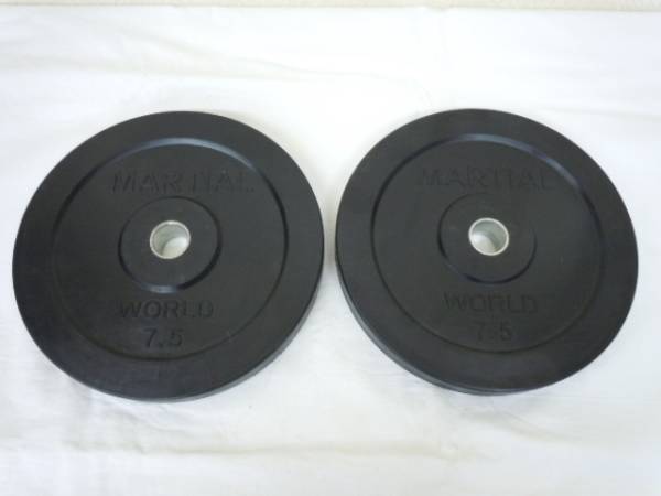 martial world 20kgプレート×2個 martial world 20kgプレート×2個 マーシャルワールドプレート7.5キロ