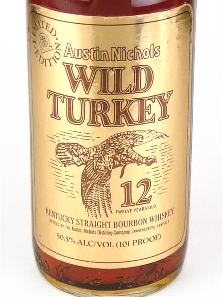 WILD 12年 ワイルドターキー TURKEY 未開栓 50.5% 750ml 旧ボトル 未開