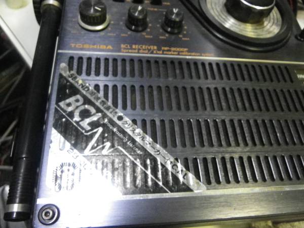 東芝 TOSHIBA 東芝 RP-2000F TRY-X2000 BCLラジオ 一部作動確認
