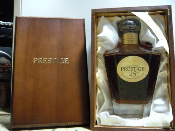 未開栓 SUNTORY サントリー PRESTIGE プレステージ 25年 750ml