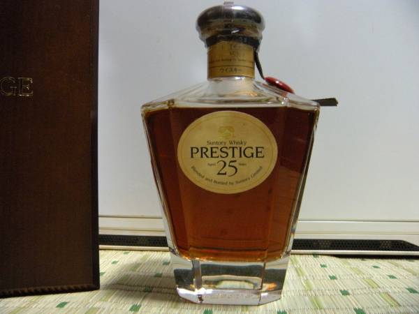 未開栓 SUNTORY サントリー PRESTIGE プレステージ 25年 750ml
